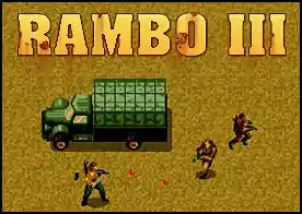 Rambo 3 - Rambo olarak düşman üssüne gidip tüm düşmanları temizle