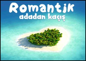 Romantik Adadan Kaçış - Kalp şeklindeki envaiçeşit yapıların bulunduğu romantik bir adada kapalı kalmış bir vaziyettesin bir an önce buradan kurtulmalısın