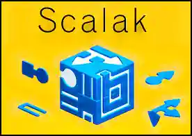 Scalak - 3 boyutlu düşünme yeteneğinizi geliştirmek istiyorsanız bu puzzle oyunu tam size göre