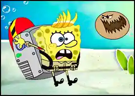 Spongebob Baloncuk Avı - Sünger bob ve arkadaşı okyanusu kirleten kirli baloncukları topluyor