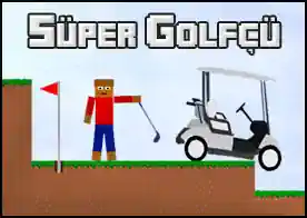 Süper Golfçü - Süper golfçü olarak en zorlu atışları yap imkansızı başar topu deliğe gönder