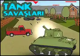 Tank Savaşları 2 - Süper tankına atla savaş alanındaki tüm düşman tanklarını havaya uçur