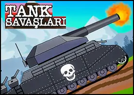 Tank Savaşları 2D - Düşman tanklarını ve mühimmatlarını yok edin yeni tanklar alın bossların işini bitirin
