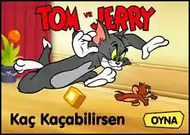 Tom ve Jerry Kaç Kaçabilirsen - Herzamanki gibi Tom kovalıyor Jerry kaçıyor yakala yakalayabilirsen