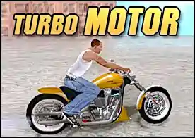 Turbo Motor - Bu yarış oyununda kural yok rakipleri hallet parkurları birincilikle tamamla