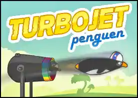 Turbojet Penguen - Turbo iticilerden geçerek son sürat havada süzülüp balıkları topla