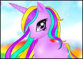Unicorn Saç Salonu - Sevimli unicornu önce yıkayıp temizleyin sonra da onu bir güzel süsleyin