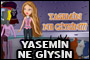 Yasemin'e en güzel elbisesini giymesinde yardımcı olun