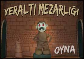 Yeraltı Mezarlığı - Çölde gezerken bir yeraltı mezarına düşen kahramanımıza yardım et