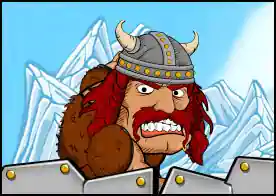 Zıplayan Olaf - Viking savaşçısı Olaf geri döndü bu sefer zorlu arazide düşmeden zıplayarak ilerlemeye çalışıyor ona yardımcı olun