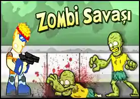 Zombi Savaşı - Şehri istila eden zombileri olabildiğince çabuk yok edin