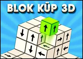 Blok Küp 3D - 3