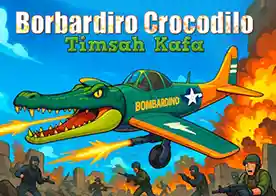 Bombardino Crocodilo Timsah Kafa