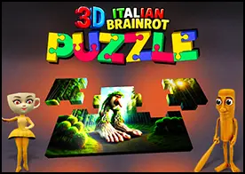 Italian Brainrot 3D Puzzle