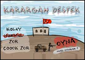 Karargahı ele geçirmek isteyen düşmanları durdurun